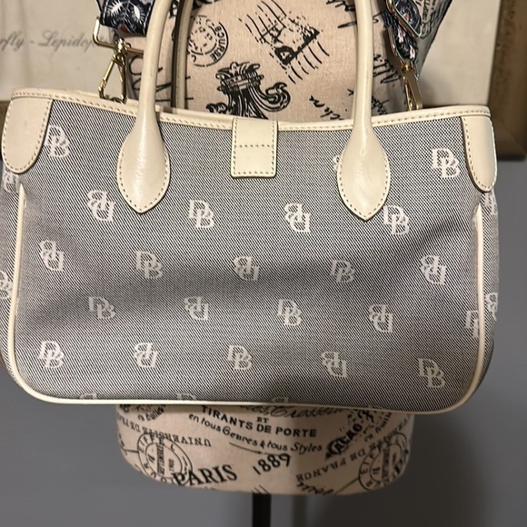 Dooney & bourke vintage double handle bag - Picture 8 of 14